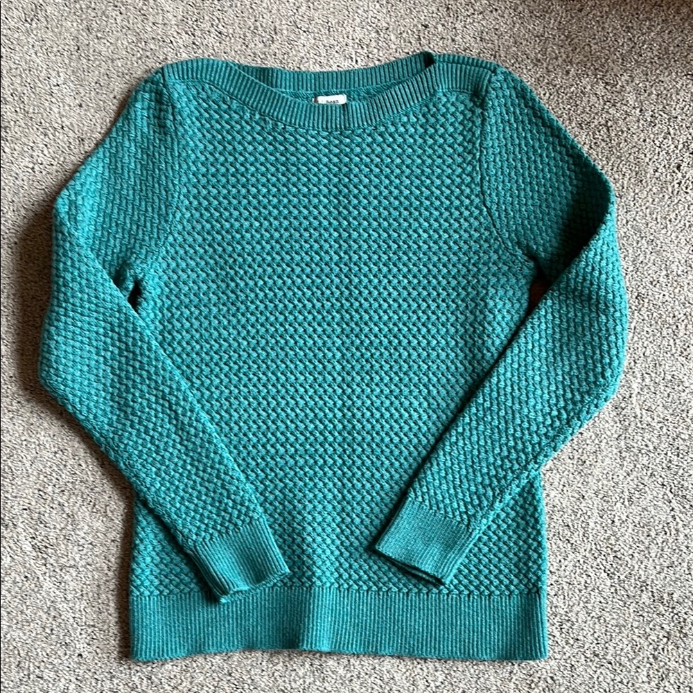L.L. Bean Teal Sweater